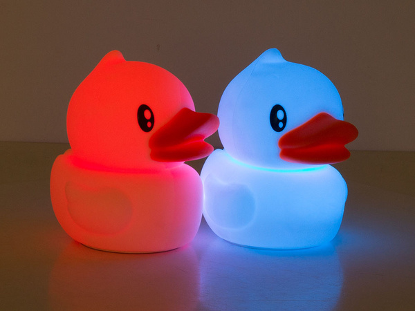 Veilleuse enfant led canard rgb touch usb