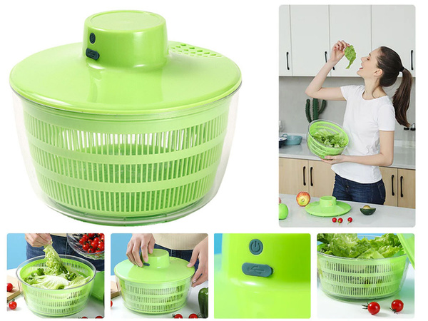 Uscător electric centrifugă salată de legume