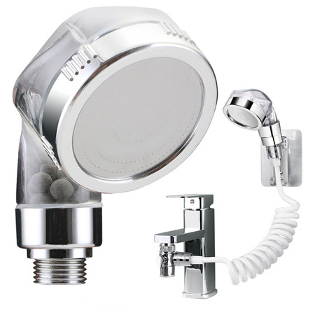 Shower handset bathroom tap