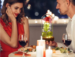 Ewige rose in glas geschenk led leuchtet box