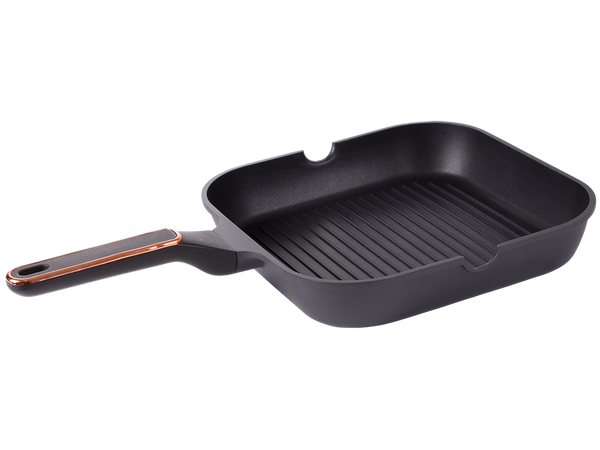 Grill serpenyő indukciós tapadásmentes 28cm