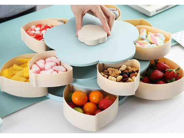 Rotating 2-in-1 candy jewellery organiser with phone holder