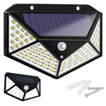 Lampa solarna 100 led z czujnikiem zmierzchu ruchu