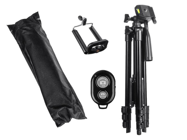 Statyw tripod pilot bluetooth uchwyt na telefon
