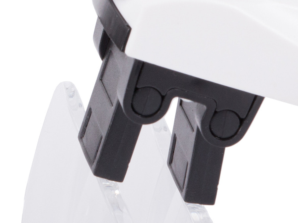 Laikrodininko didinamasis stiklas remontui 2 led 6x