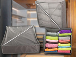 Underwear organiser for wardrobe drawer 8 compartments