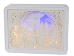 Lampe de chevet 3d couleurs rgb led telecommande tactile