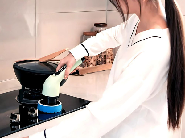 Mop rotativ perie electrică de curățat 9 accesorii diferite