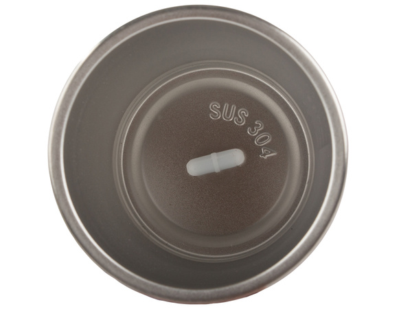Kubek samomieszający 350ml stalowy termos na zimne i gorące smycz usb