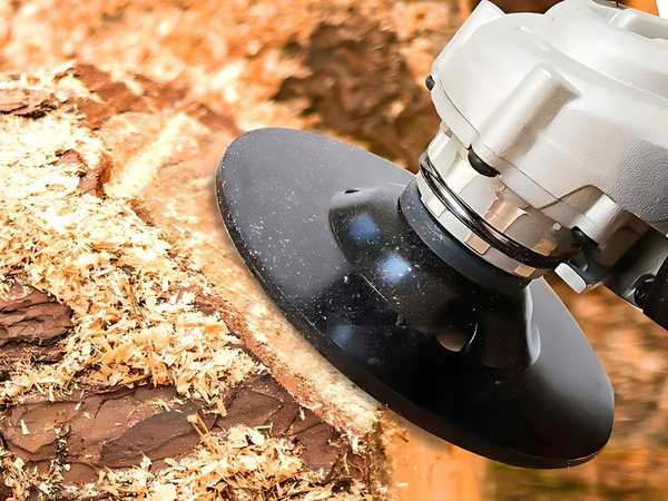 Wood-grinding disc carving angle planer