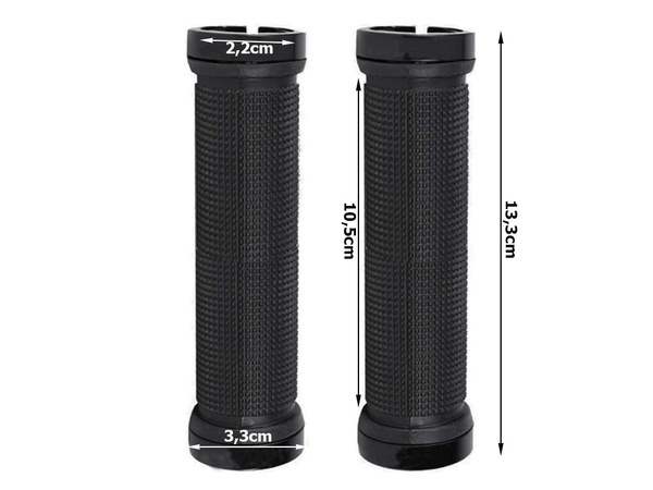 Jalgratta käepidemed kummist käepidemed