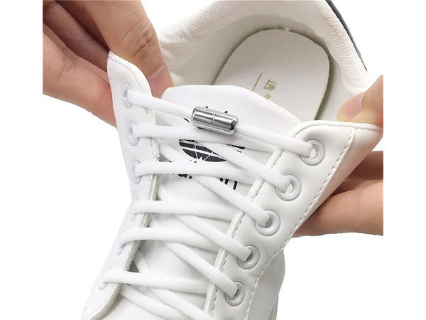 Schnürsenkel ohne bindung für schuhwerk elastische gummischnürsenkel 100cm