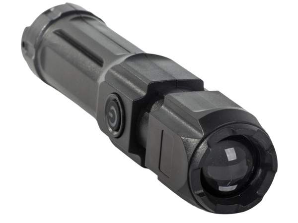 Dobíjateľná taktická led baterka zoom xpe led vojenská silná polícia