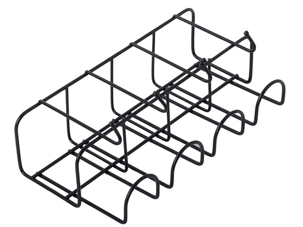 Metallhalterung für 4 regenschirme mit 4 haken metall-organisator