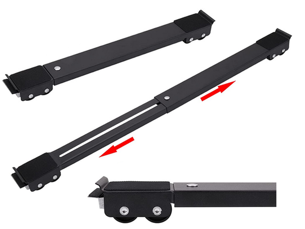 Base mobile pour support de machine à laver sur roulettes
