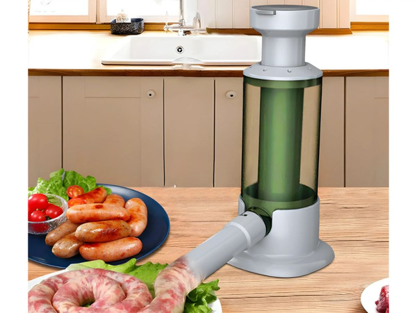Mână cârnați umplutură cu 4 sfaturi verticale spritzer mașină