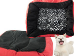 Pat de câine pluș pat de pat cu pull-out perna moale confortabil