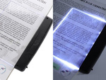 Carte lectură lumină la noapte backlight panou a condus pagina portabil