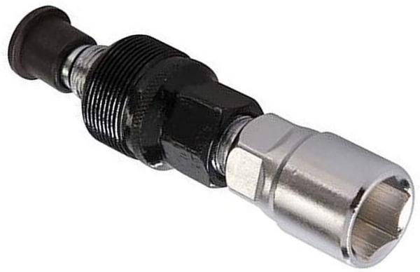 Štvorcový kľúč na sťahovanie kľuky bicykla