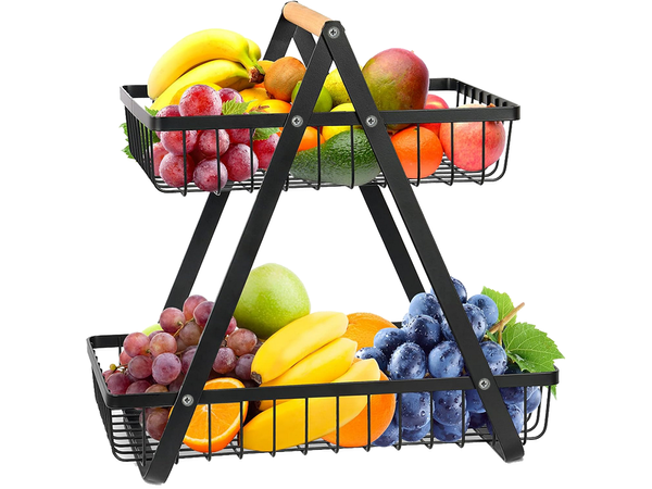 Estante de cocina altillo organizador de cocina con cesta