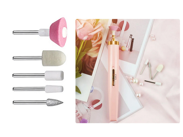 Cortador de uñas manicura cortador de cutículas pedicura usb