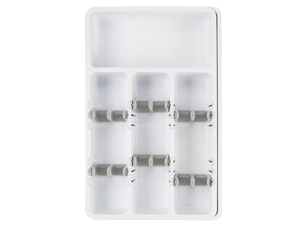 Organizador extraíble para cajones de cubiertos