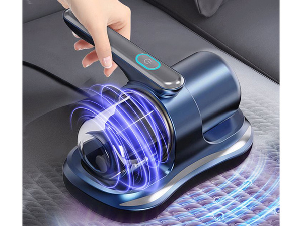 Rankinis dulkių erkių siurblys be maišelio filtras alergiškiems žmonėms uv lempa