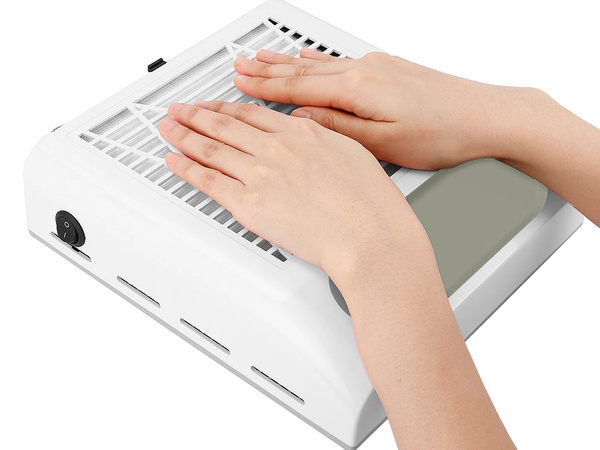 Zsák nélküli manikűr kazetta köröm porgyűjtő 80w szűrővel