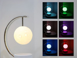 Rgb moonlight con cargador de inducción 10w led usb altavoz bluetooth