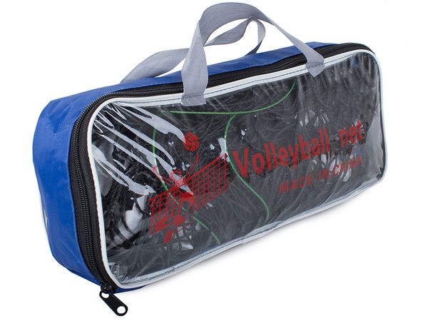 Red de voleibol 9,5x1m con cuerda y bolsa de deporte de playa