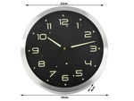 Fluorescent large fluorescent wall clock light stars 25cm