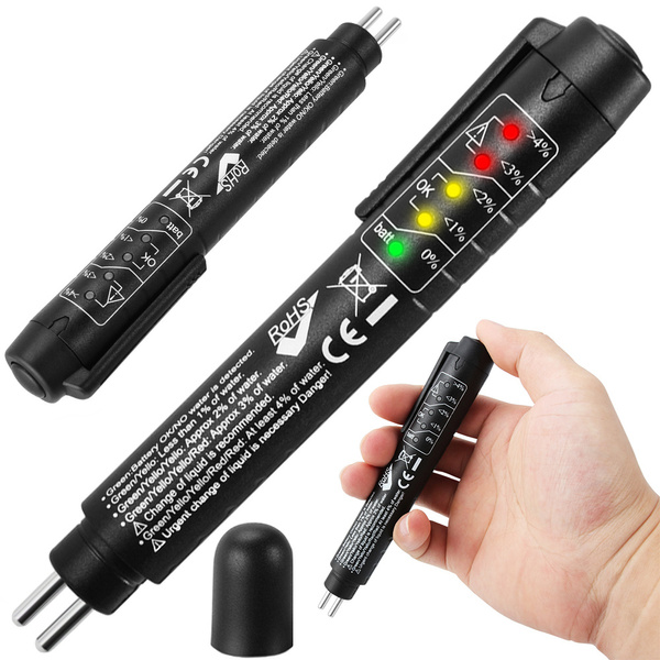 Tester brzdovej kvapaliny led meter bodka 3 4 5