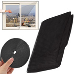 Mosquitera negra para ventanas 150x130cm