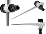 360° rotary pulsating metal lawn sprinkler