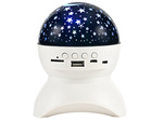 Žvaigždė projektorius naktinė šviesa žvaigždė led garsiakalbis bluetooth usb projektorius
