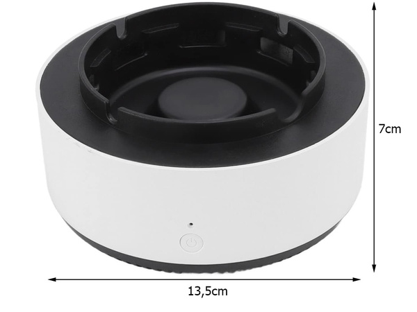 Cendrier intelligent auto-extinguible pour voiture