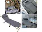 Cama de campo turistica cama de dia plegable respaldo ajustable canada