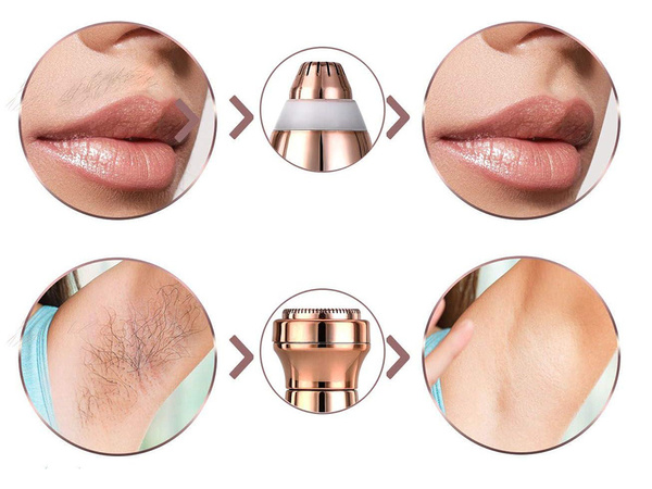 Epilátor obočia dámsky zastrihávač tváre dámsky holiaci strojček na bikiny