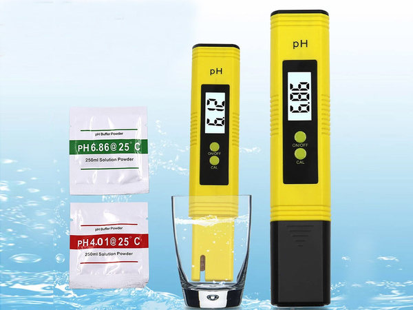 Electronic ph meter water tester calibration