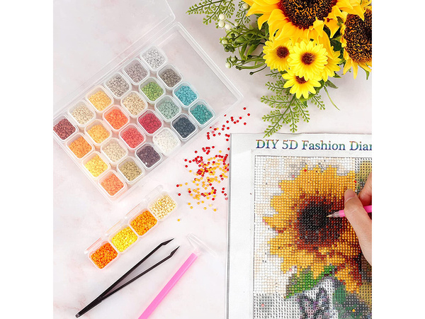 Set d'accessoires de broderie en diamant peinture en diamant