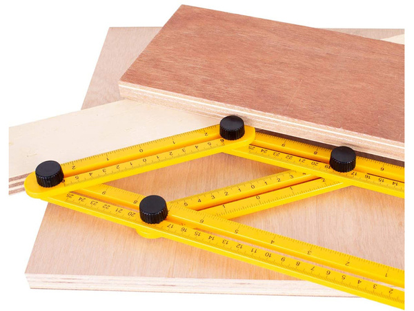 Bevel multifuncțional templater riglă unghi măsură