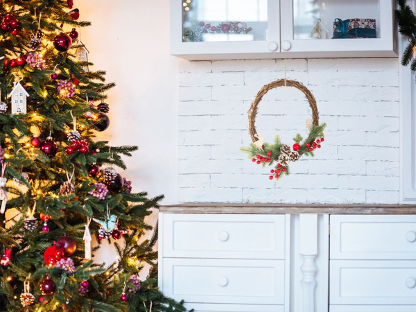 Christmas decorations garland door decoration wall decoration christmas decorations