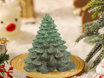 Vela arbol de navidad vela caja de navidad decorativa