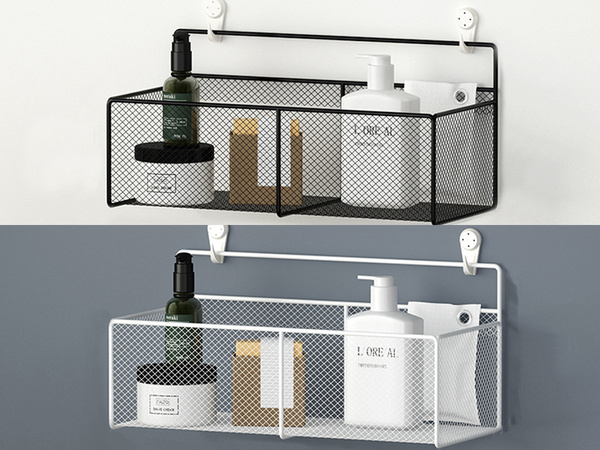 Viseča košara kovinski organizator viseča polica kuhinjska viseča polica