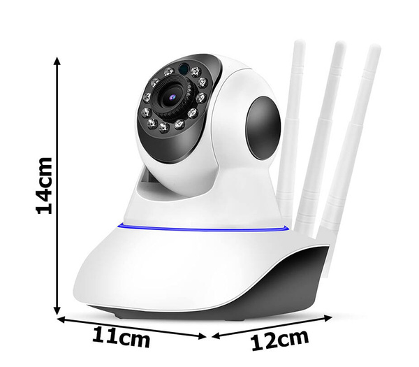 Ip camera wifi electronic nanny swivel audio indoor motion sensor
