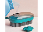 Cleaning brush with fluid dispenser