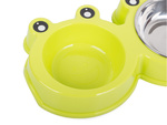 Metal dual dog box 300ml x 2
