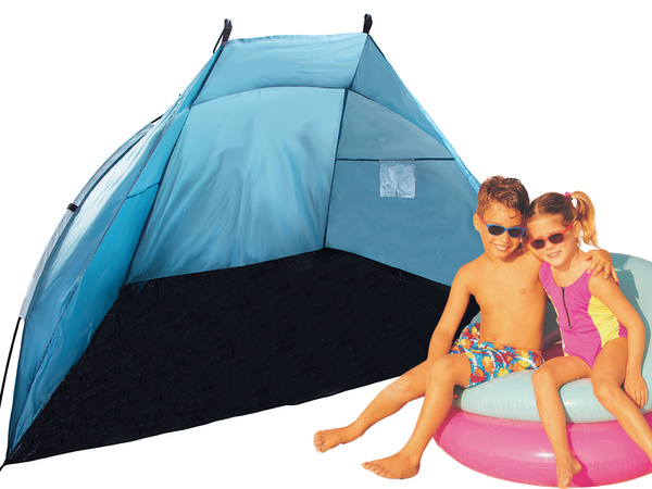 Carpa de playa gran pantalla turística para la playa protección solar