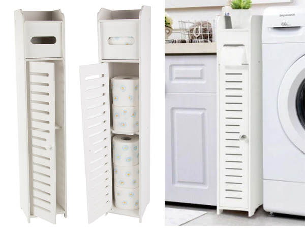 Estante organizador de papel para armario de baño