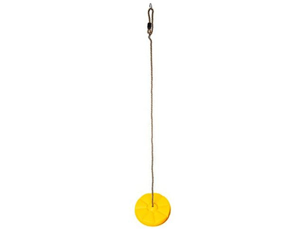 Columpio de jardín para niños asiento floral con cuerda para árbol